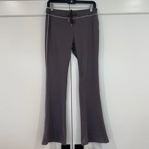 SHEIN Flare Leg High Waisted Pants Medium Gray